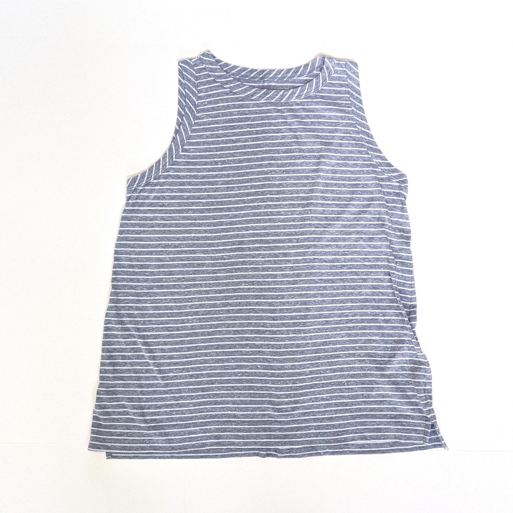 Ann Taylor LOFT Stripped Tank Top